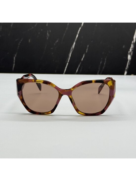 NEW PRADA PR19ZS 18N10D SUNGLASSES PR 19ZS 18N10D HAVANA WOMEN OVERSIZED SPR 19Z main image 5